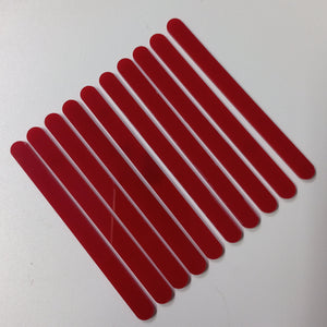 Ijsstokjes Rood (10st)