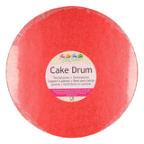 FunCakes Cake Drum Rond Ø25cm -Rood-