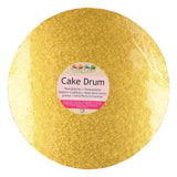 FunCakes Cake Drum Rond Ø25cm -Goud-