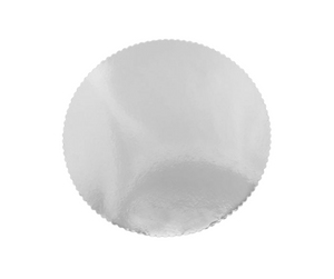 Taartkarton Ø25cm Zilver (5st)