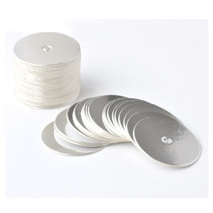 Cake Pop Boards Silver (50st)